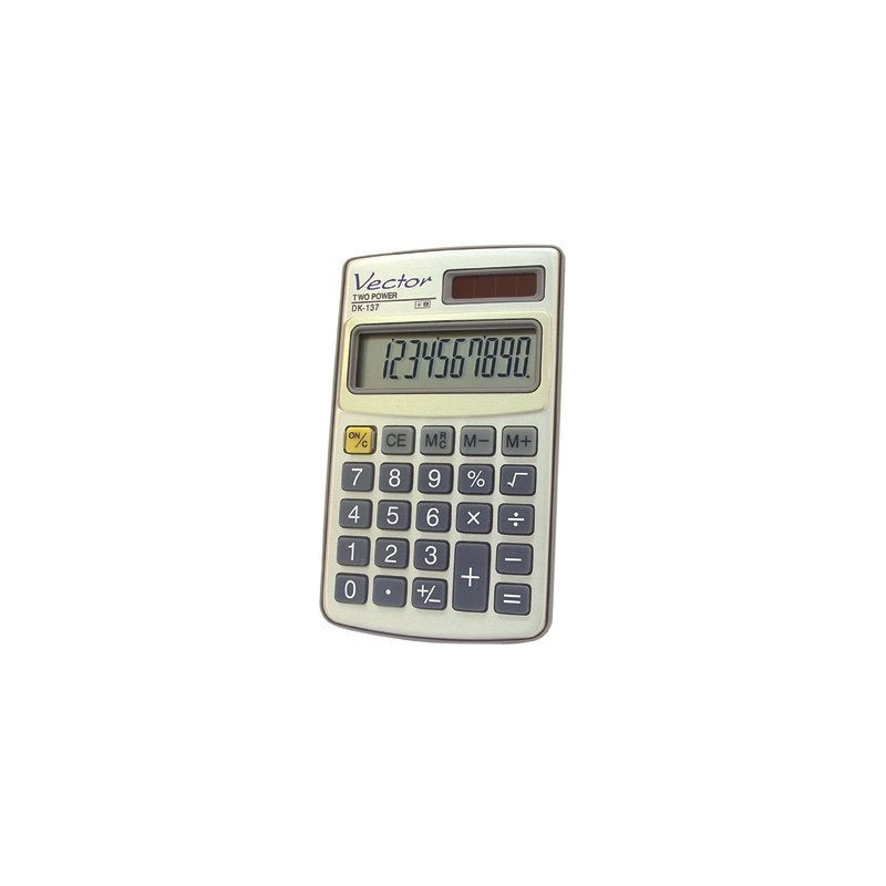 Kalkulator VECTOR DK-137 kiesz 10p