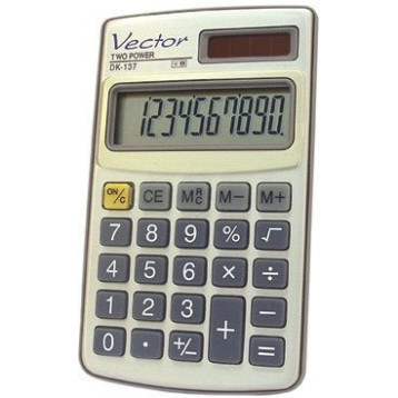 Kalkulator VECTOR DK-137 kiesz 10p Kalkulator VECTOR DK-137 kiesz 10p