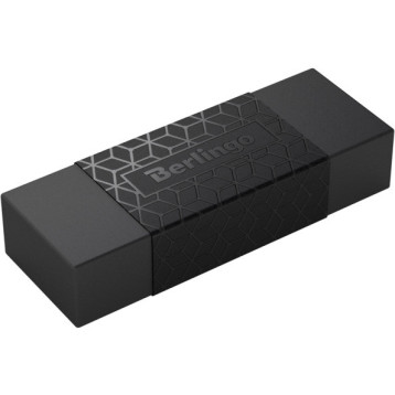 Gumka DoubleBlack 50x18x10mm mix kolorów 318341 BERLINGO Gumka DoubleBlack 50x18x10mm mix kolorów 318341 BERLINGO