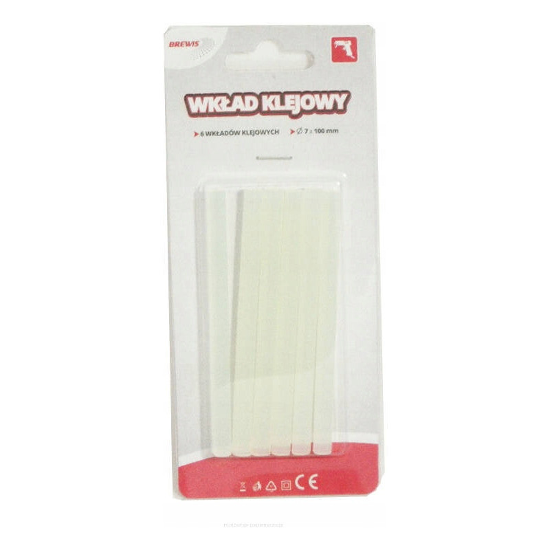 Wkład klejowy do pistoletu WK7-1 Q7mmx100mm (6szt)