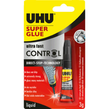 Klej UHU SUPER GLUE control 3g 36015