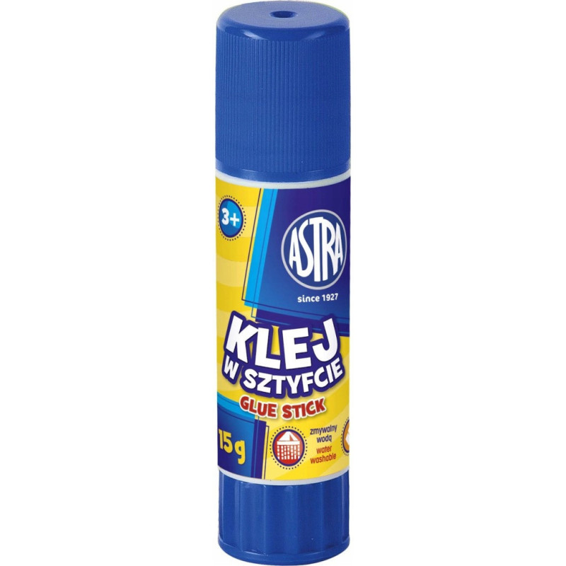 Klej szkolny w sztyfcie Glue Stick transparentny 15g 401110003 ASTRA
