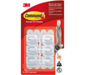 Haki COMMAND 6szt +8pasków samoprzylepnych 3M-XA00483747 17006