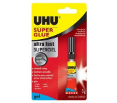 Klej UHU SUPER GLUE 3g w żelu (40360)