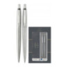 Komplet ołówek + długopis JOTTER STAINLESS STEEL CT PARKER 2093256