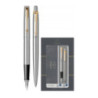Komplet pióro wieczne + długopis JOTTER STAINLESS STEEL GT PARKER 2093257