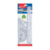 Komplet GEOMETRIC linijka 30cm+ekierka 45st +ekierka 60st +kątomierz 180st 242767 MAPED