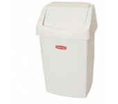 Kosz na śmieci uchylny 50l CURVER CLICK-IT biały 04045-026-65/154792