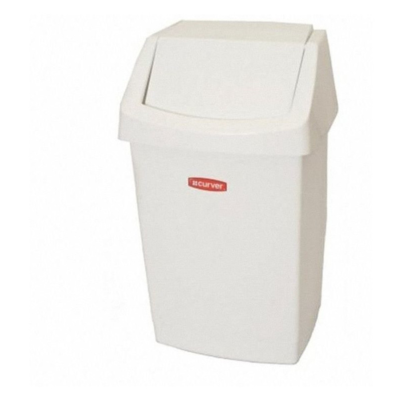 Kosz na śmieci uchylny 50l CURVER CLICK-IT biały 04045-026-65/154792