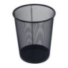 Kosz na papier czarny metalowy 12 litrów NH-10C GRAND 120-1127