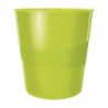 Kosz na śmieci 15L LEITZ WOW zielony metalik 52781054/52781064