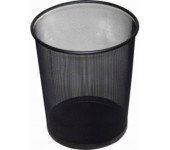 Kosz biurowy NATUNA 12L siatka czarny 265x280mm (L5002)
