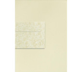 Koperta 80x160mm Pearl biały 150g. (10szt.) 280499 Galeria Papieru