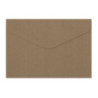 Koperta ozdobna 114x162mm KRAFT c.brązowy C6 120g (8szt.) 280222 Galeria Papieru