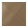 Koperta 160x160mm KRAFT ciemny beż K 120g. (10szt.) 280322 Galeria Papieru