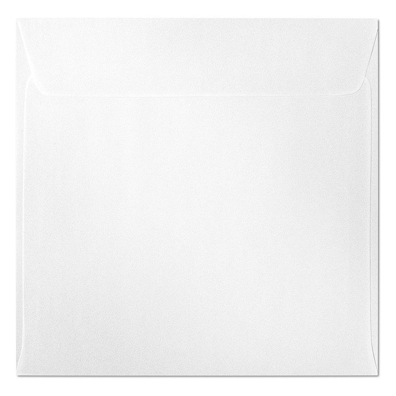 Koperta 158x158mm Millenium diamentowa biel 120g. (10szt.) 280816 Galeria Papieru