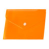 Koperta PP na zatrzask A4 pomarańczowa BT611-P TETIS TETIS