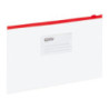 Koperta foliowa A4 na suwak EC009B czarwona 120-1462 GRAND