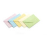 Koperta 70x100mm SATYNOWA mix kolorów pastelowych 130g. (50szt.) 280418 Galeria Papieru