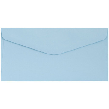 Koperta DL gładki niebieski satynowany K (10szt.) 130g 280128 Galeria Papieru