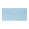 Koperta DL gładki niebieski satynowany K (10szt.) 130g 280128 Galeria Papieru