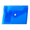 Koperta PP na zatrzask A5 niebieska BT610-N TETIS