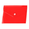 Koperta PP na zatrzask A5 czerwona BT610-C TETIS