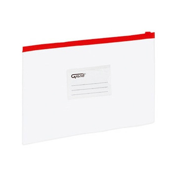 Teczka kopertowa na suwak A5 czerwona 120-1470 GRAND