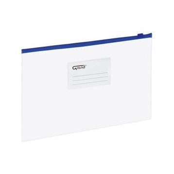 Teczka kopertowa na suwak A5 niebieska 120-1472 GRAND
