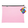 Koperta A4 z suwakiem metalowym RÓŻOWA BT605-R TETIS