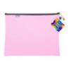 Koperta B4 z suwakiem metalowym RÓŻOWA BT607-R TETIS
