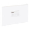Teczka kopertowa na suwak A5 biała 120-1174 GRAND