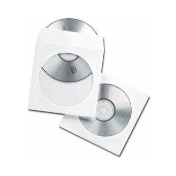 Koperta na CD z okienkiem SK biała 90g (1000) (33020127) NC KOPERTY
