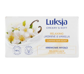 Mydło w kostce LUKSJA 90g o zapachu JAŚMIN I WANILIA