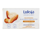 Mydło w kostce LUKSJA 90g o zapachu MIGDAŁ I MASŁO SHEA