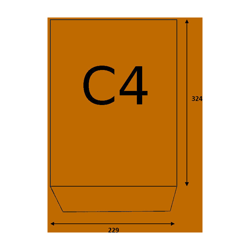 Koperty C4 NK brązowe 90g (500) 31613020 NC