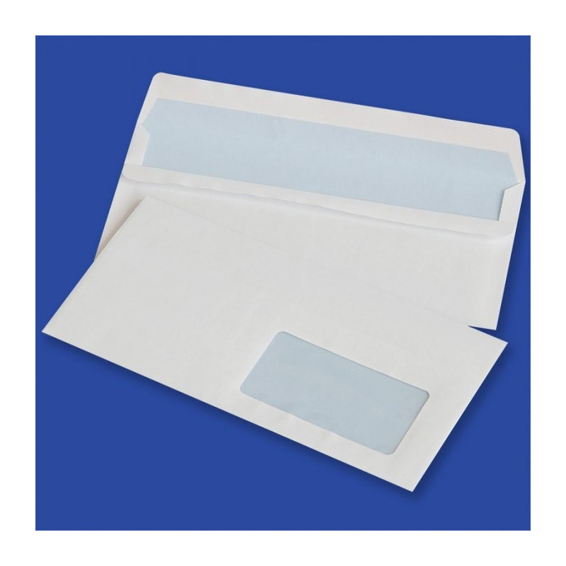 Koperty DL SK białe okno prawe 45x90 mm samoklejące 75g. (1000szt.) NC 112212007/11221200