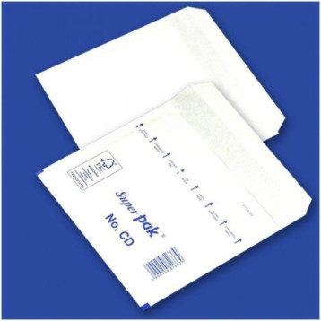 Koperta na CD bąbelkowa 200x175/180x165 SUPER PAK Koperta na CD bąbelkowa 200x175/180x165 SUPER PAK