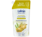 Mydło w płynie LUKSJA uzupełnienie 900ml OLIWKA I JOGURT