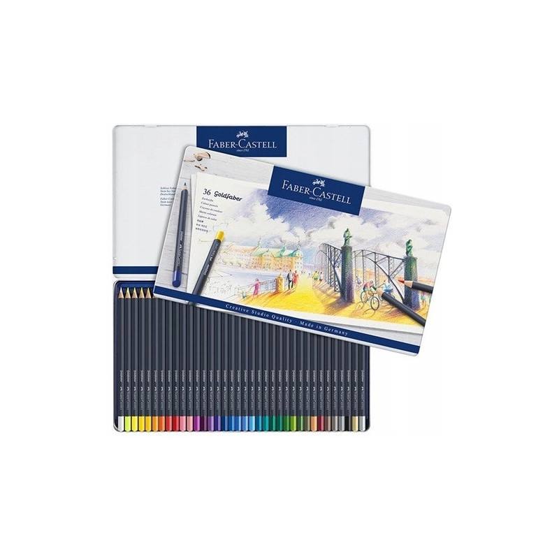 Kredki GOLDFABER 36kol. op.metal. 114736 FC