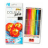 Kredki dwustronne 12 kolorów Double Artist 4/3mm Kolori premium TT7986 PENMATE