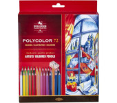 Kredki POLYCOLOR 72 kolory 3837 KOH-I-NOOR