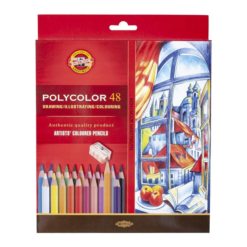 Kredki POLYCOLOR 48 kolorów 3836 KOH-I-NOOR