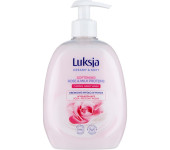 Mydło w płynie z dozownikiem LUKSJA 500ml. RÓŻA