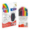 Kredki SUPER SOFT 36kol FIORELLO trójkątne 170-2474