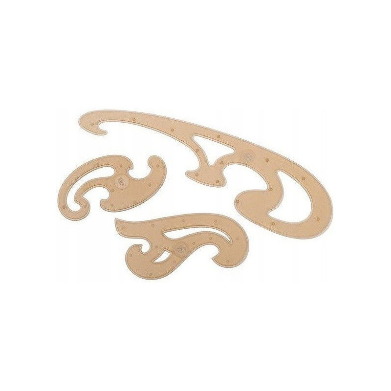 Krzywiki zestaw 3 (3szt.) 750068 KOH-I-NOOR