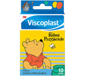 Plastry dla dzieci Kubuś i przyjaciele VISCOPLAST 72x25mm 10szt 4054596801080 3M