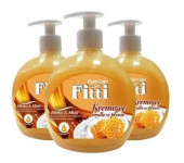Mydło w płynie z dozownikiem FITTI 500ml mleko z miodem  21719