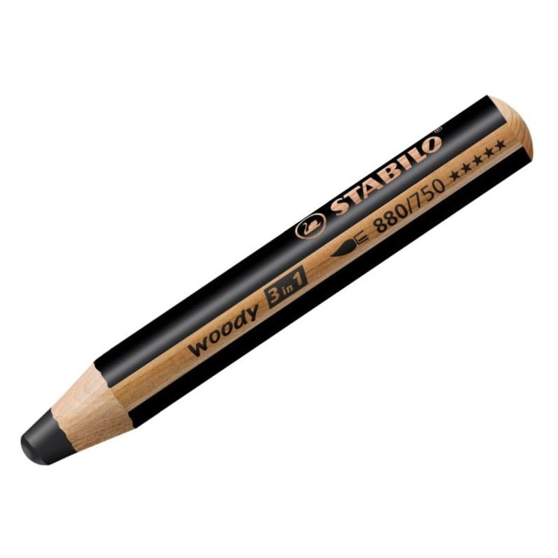 Kredka STABILO WOODY 880/750 czarna