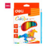 Kredki ołówkowe bezdrzewne COLORUN 18 kolorów EC00110 DELI